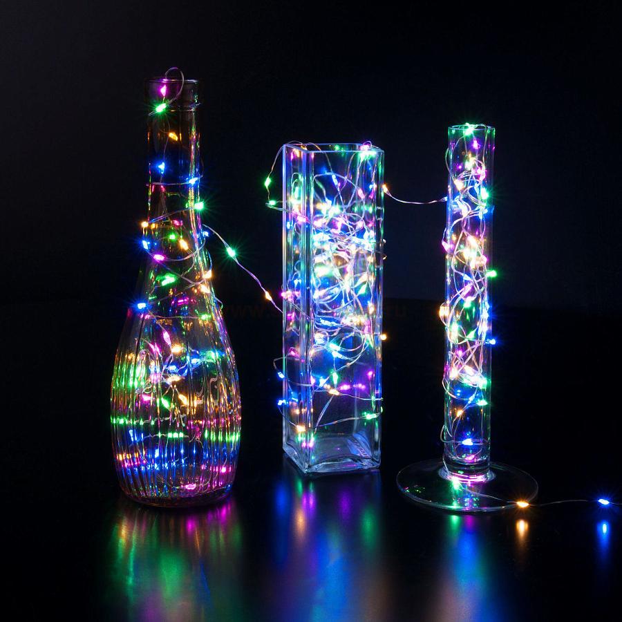 Роса-капельки разноцветный