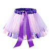 Юбка-пачка детская 30 см сиренев+ св.-розовый №15