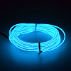 Шнур неоновый светящийся 5 м, синий