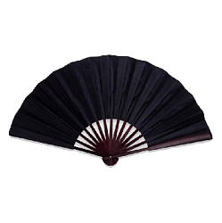 Веер 33х60см, черный-черный